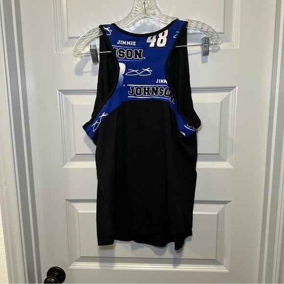 NASCAR for Her Black/Blue Jimmie Johnson 48 Tank size 2XL - Picture 7 of 7